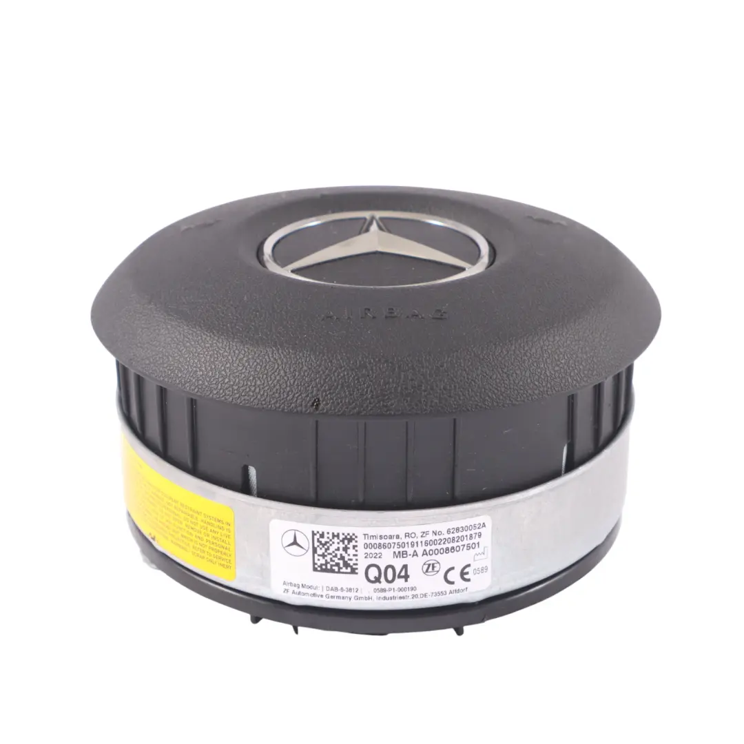 Mercedes C253 Unité de module d'air au volant pour le conducteur - SKU A0008607501 - Numéro de pièce A0008607501