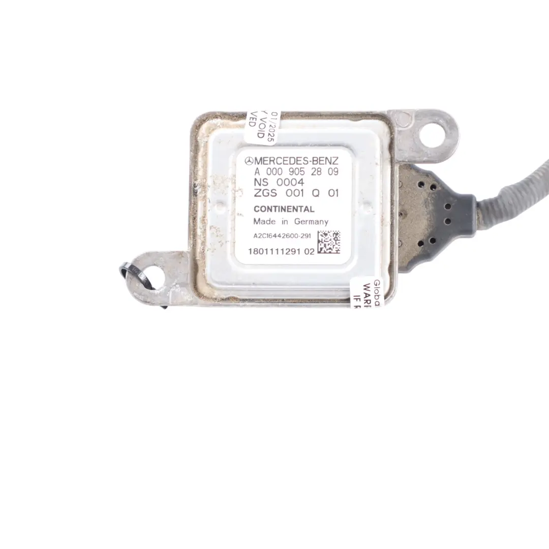 Capteur Nox Sonde D'Oxygène Unité Module Capteur pour Mercedes W166 à propos du numéro de pièce A0009052809 Mercedes W166 Capteur Nox Sonde D'Oxygène Unité Module Capteur - SKU A0009052809 - Numéro de pièce A0009052809