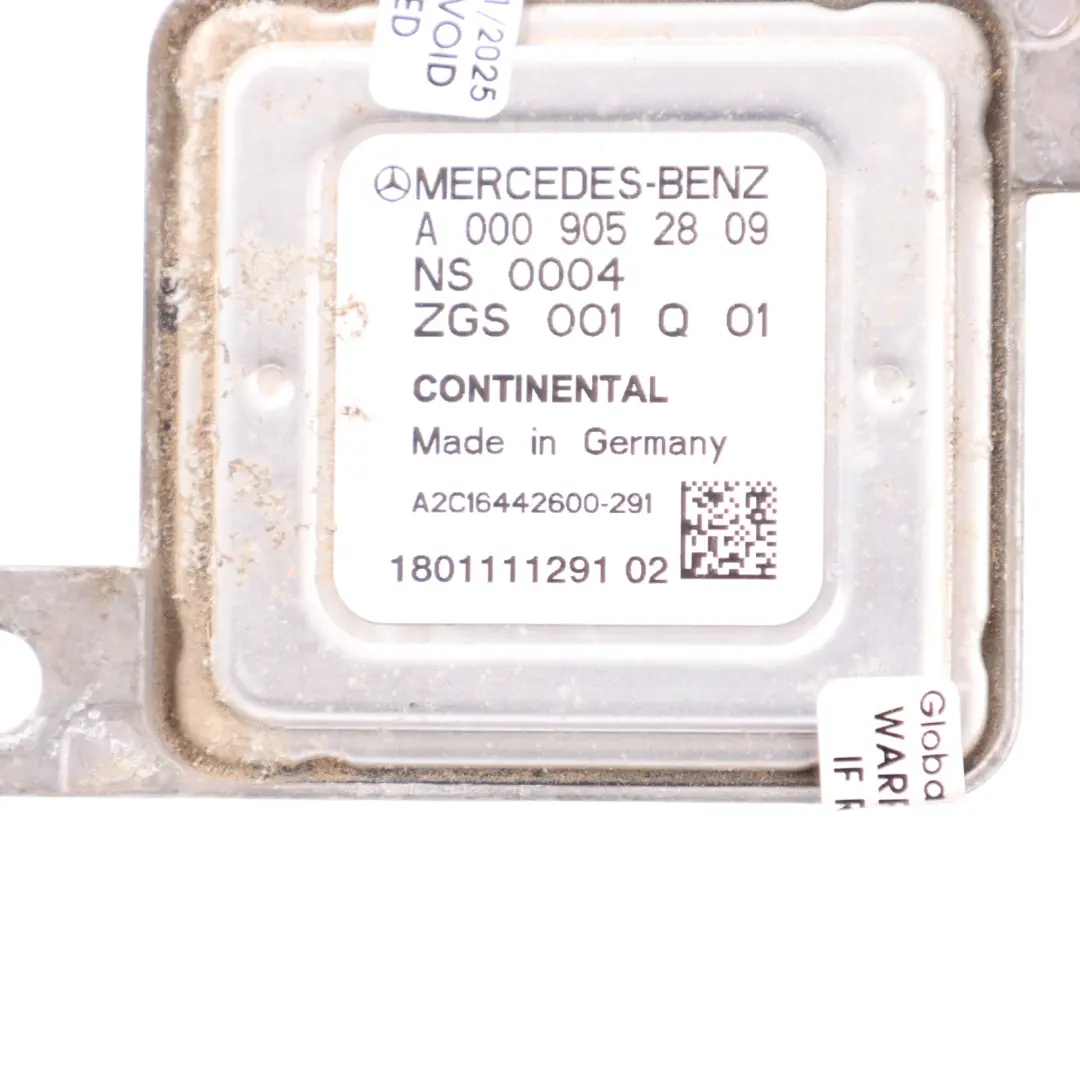 Sensore Nox Sensore Sonda Ossigeno Modulo Unità per Mercedes W166 con numero di parte A0009052809 Mercedes W166 Sensore Nox Sensore Sonda Ossigeno Modulo Unità - SKU A0009052809 - Numero di parte A0009052809