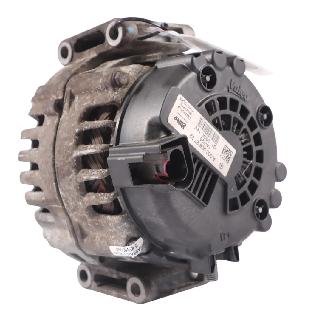 Lichtmaschine Generator Mercedes W207 W212 OM642 Dieselmotor 200A  - SKU A0009062722-1 - Teilenummer A0009062722