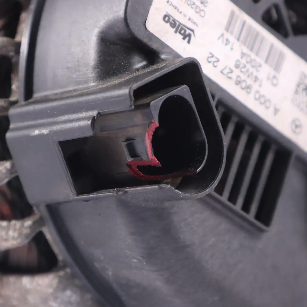  Alternador Generador Mercedes W207 W212 OM642 Motor Diesel 200A - SKU A0009062722-1 - Número de pieza A0009062722