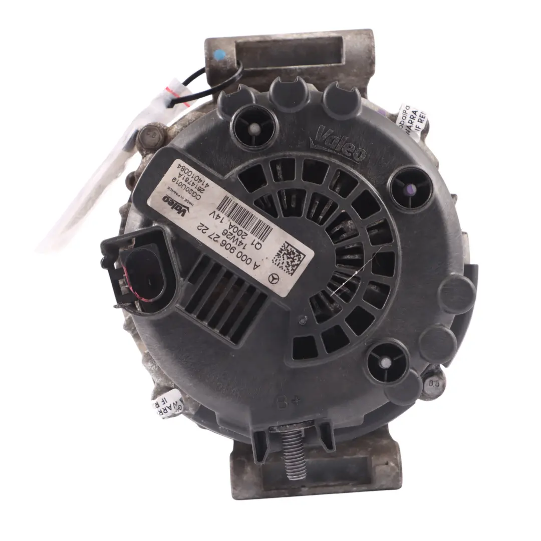 Lichtmaschine Generator Mercedes W207 W212 OM642 Dieselmotor 200A  - SKU A0009062722-1 - Teilenummer A0009062722