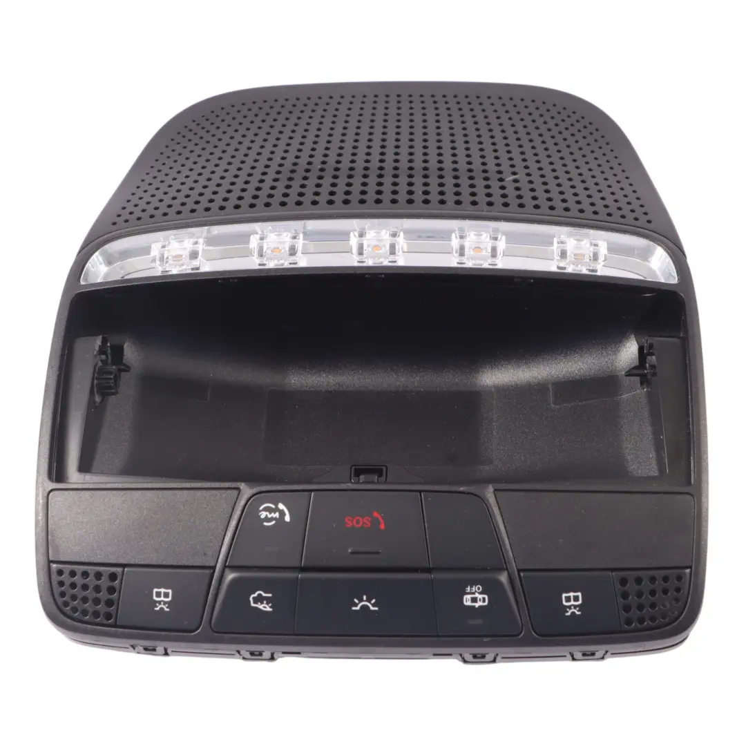 Luce del tetto Occhiali da sole interruttore stoccaggio Nero per Mercedes GLC X253 con numero di parte A0009063306 Mercedes GLC X253 Luce del tetto Occhiali da sole interruttore stoccaggio Nero - SKU A0009063306-1 - Numero di parte A0009063306