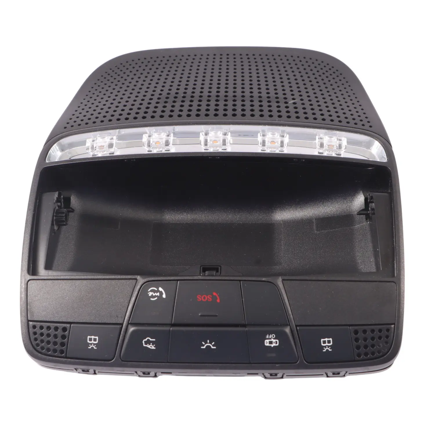 Mercedes GLC X253 Luce del tetto Occhiali da sole interruttore stoccaggio Nero