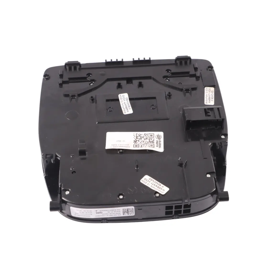 Mercedes GLC X253 Luz Techo Sun Glasses Almacenamiento Panel Interruptor Negro - SKU A0009063306-1 - Número de pieza A0009063306
