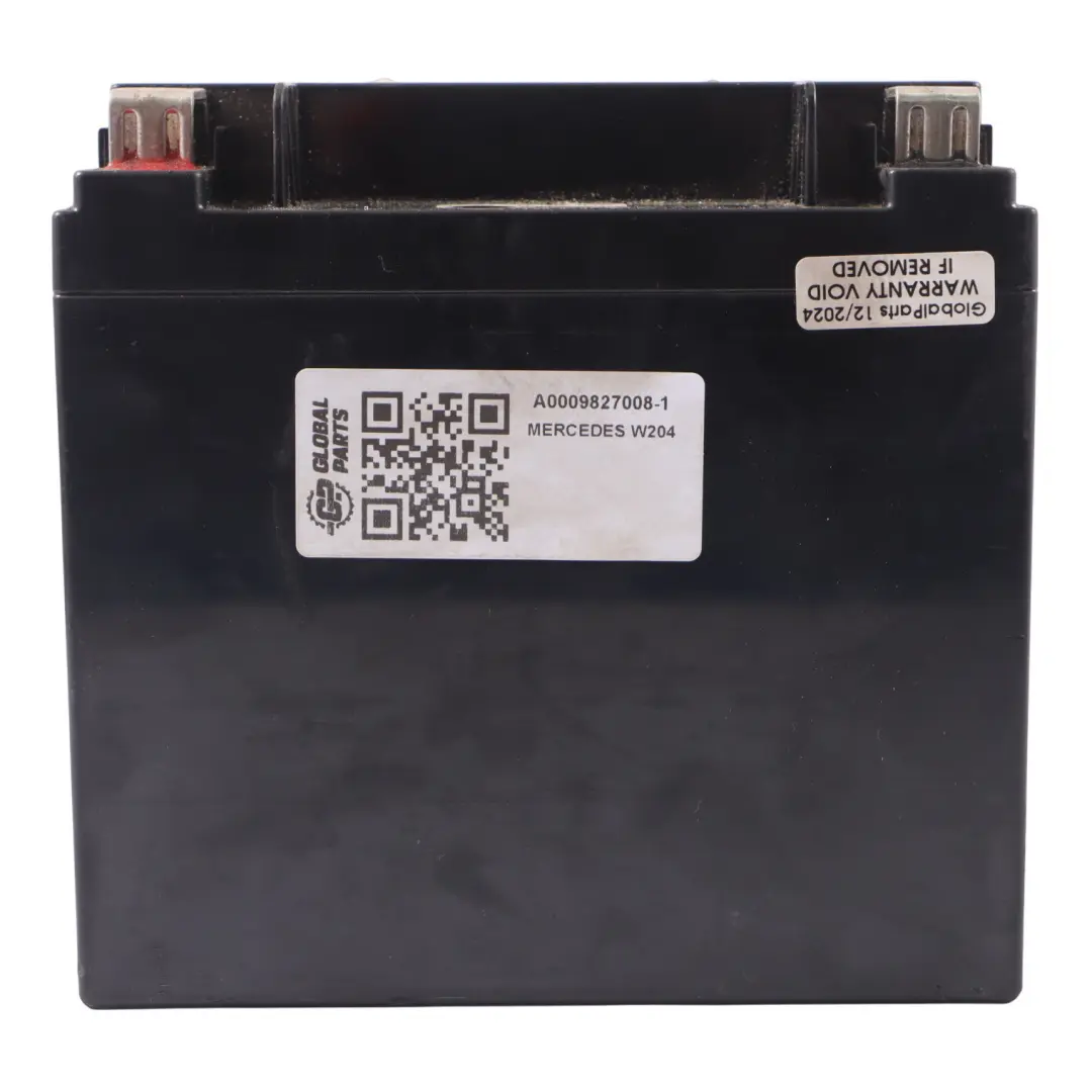Mercedes W204 W212 W222 Auxiliary Additional Generator Battery - SKU A0009827008-1 - Part number A0009827008