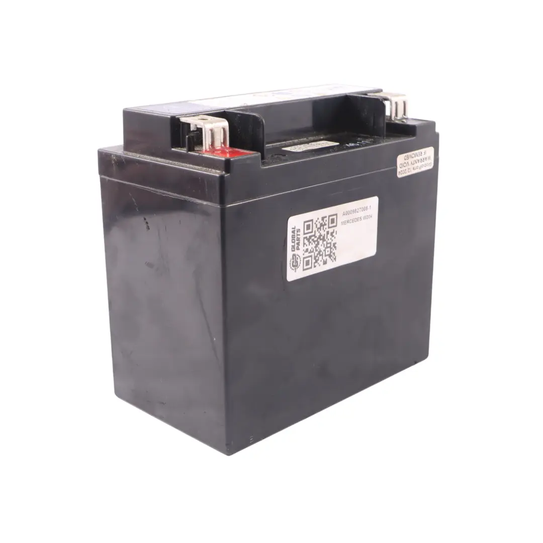 Mercedes W204 W212 W222 Batería Auxiliar Adicional Generador - SKU A0009827008-1 - Número de pieza A0009827008