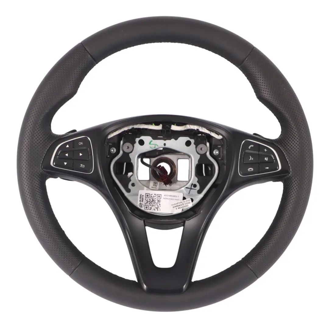 NUEVO Cuero Negro Paddle Shift para Mercedes Vito W447 Volante con número de pieza A0014602803 Mercedes Vito W447 Volante NUEVO Cuero Negro Paddle Shift - SKU A0014602803-1 - Número de pieza A0014602803