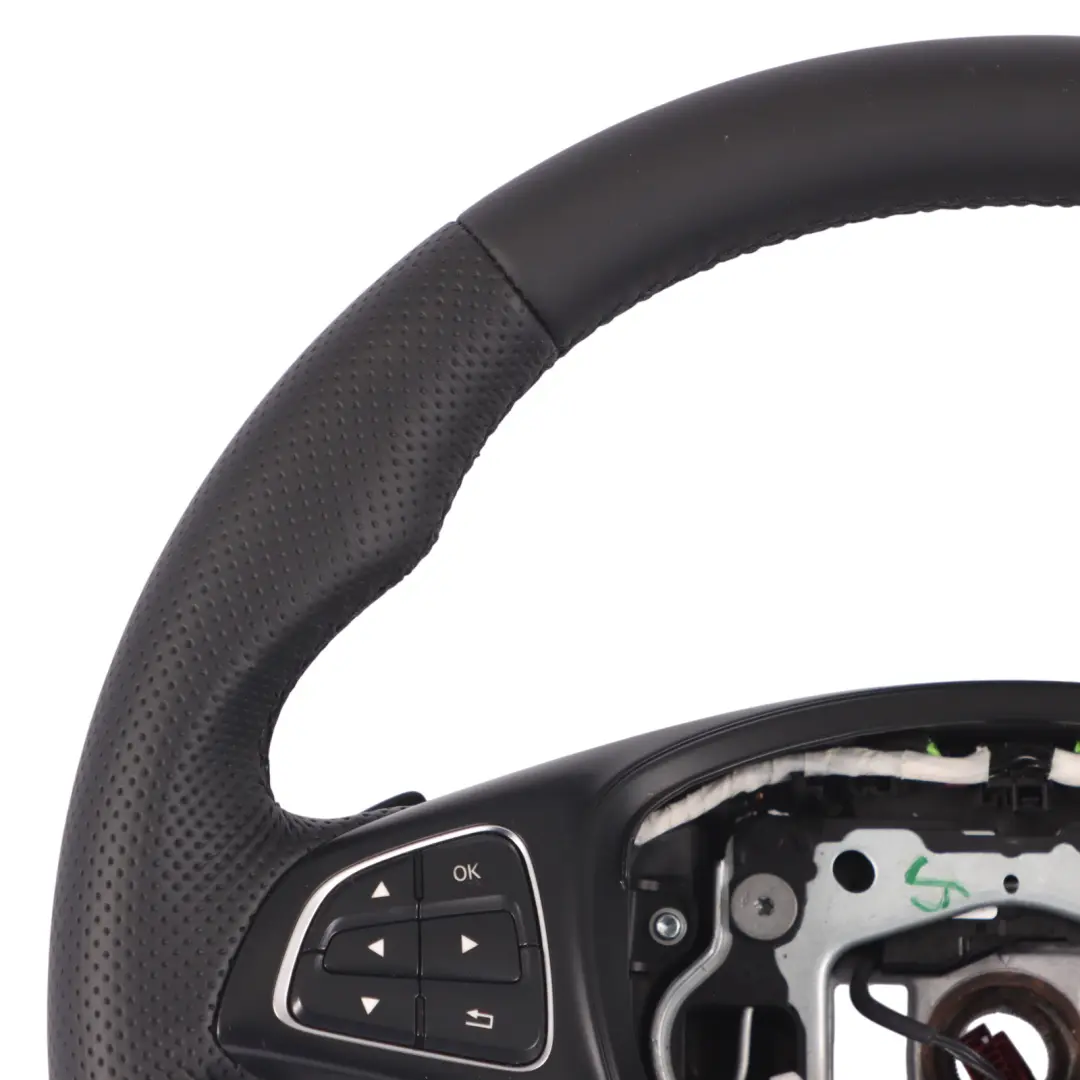 NUOVO in pelle Nera Paddle Shift per Mercedes Vito W447 Volante con numero di parte A0014602803 Mercedes Vito W447 Volante NUOVO in pelle Nera Paddle Shift - SKU A0014602803-1 - Numero di parte A0014602803