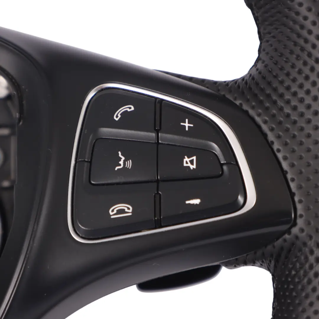 NUEVO Cuero Negro Paddle Shift para Mercedes Vito W447 Volante con número de pieza A0014602803 Mercedes Vito W447 Volante NUEVO Cuero Negro Paddle Shift - SKU A0014602803-1 - Número de pieza A0014602803