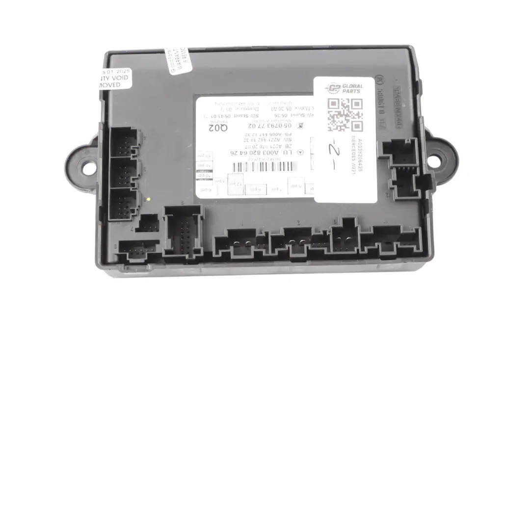 Door Control Module Unit ECU Front Right O/S to Mercedes W221 with Part number A0038206426 Mercedes W221 Door Control Module Unit ECU Front Right O/S - SKU A0038206426 - Part number A0038206426