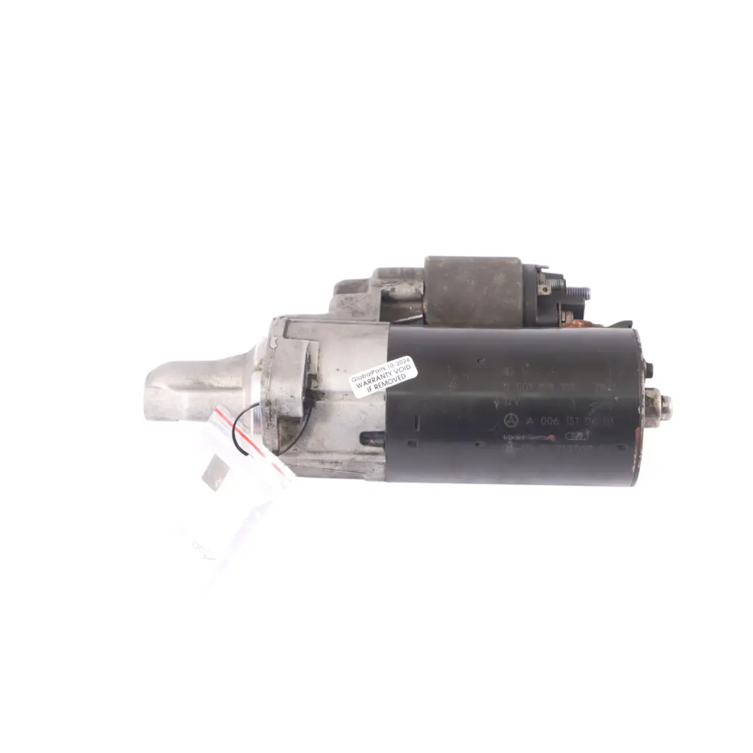 Mercedes W164 M113 Petrol Engine Starter Motor - SKU A0061510601 - Part number A0061510601