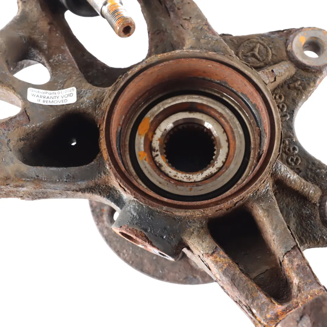 Front Right O/S Suspension Hub Ankle Bearing Carrier to Mercedes W163 with Part number A1633300520 Mercedes W163 Front Right O/S Suspension Hub Ankle Bearing Carrier - SKU A1633300520-2 - Part number A1633300520