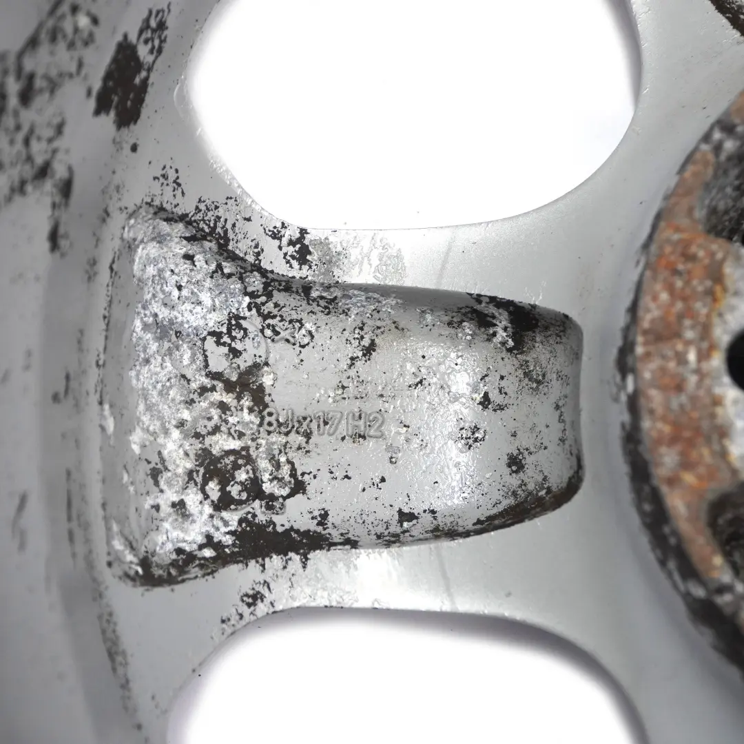 Alloy Wheel Rim 17" ET:52 8J Star Spoke to Mercedes ML W163 Silver with Part number A1634013202 Mercedes ML W163 Silver Alloy Wheel Rim 17" ET:52 8J Star Spoke - SKU A1634013202-3 - Part number A1634013202