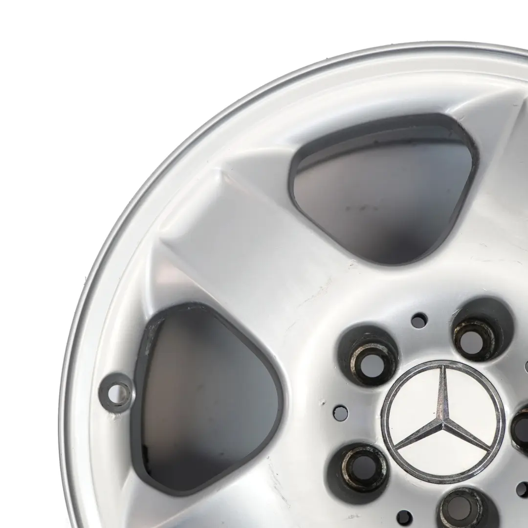 Alloy Wheel Rim 17" ET:52 8J Star Spoke to Mercedes ML W163 Silver with Part number A1634013202 Mercedes ML W163 Silver Alloy Wheel Rim 17" ET:52 8J Star Spoke - SKU A1634013202-3 - Part number A1634013202