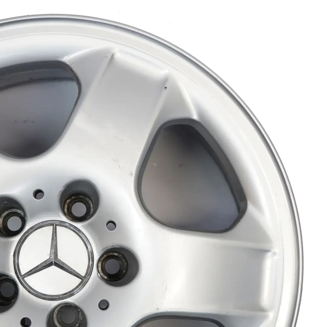 Alloy Wheel Rim 17" ET:52 8J Star Spoke to Mercedes ML W163 Silver with Part number A1634013202 Mercedes ML W163 Silver Alloy Wheel Rim 17" ET:52 8J Star Spoke - SKU A1634013202-3 - Part number A1634013202