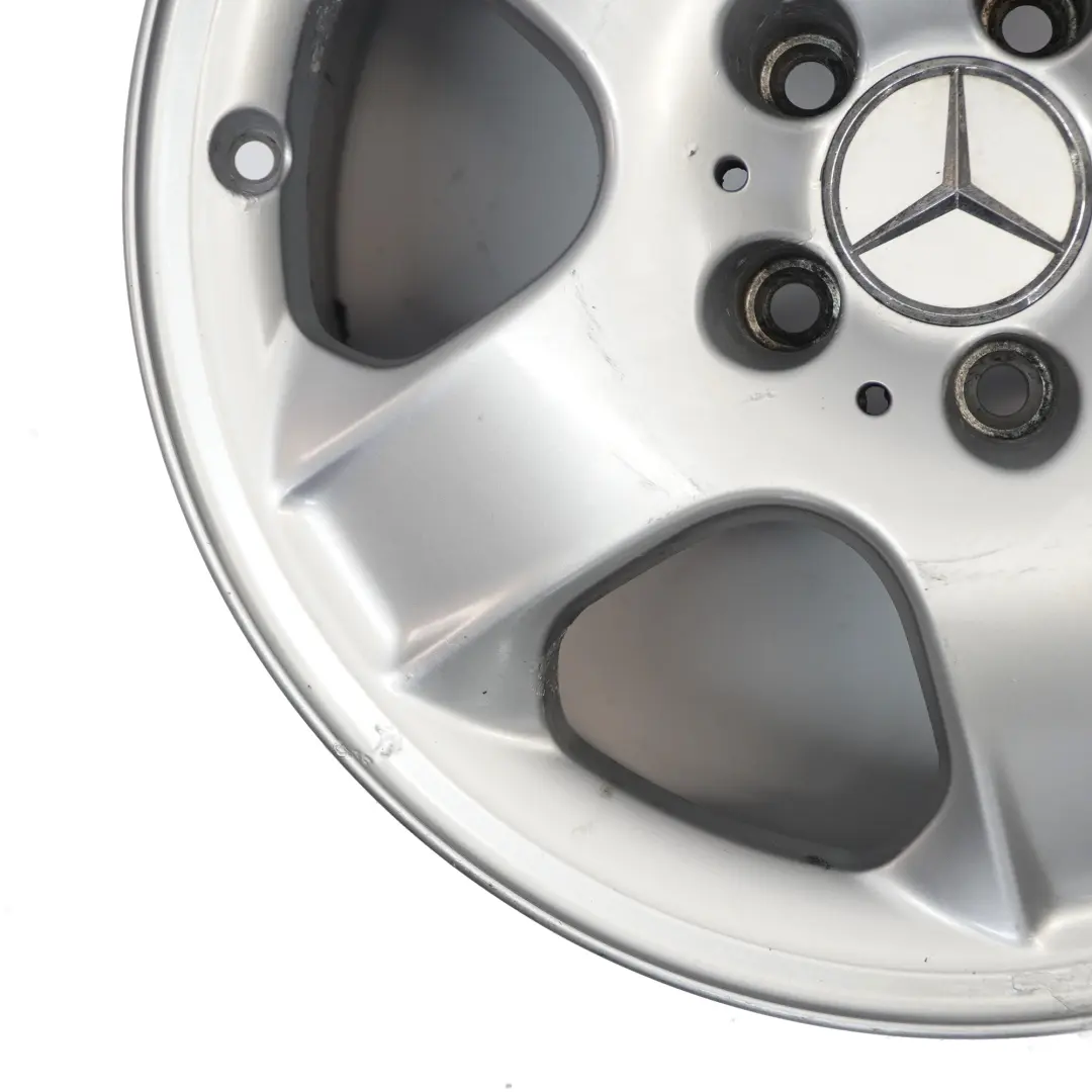 Alloy Wheel Rim 17" ET:52 8J Star Spoke to Mercedes ML W163 Silver with Part number A1634013202 Mercedes ML W163 Silver Alloy Wheel Rim 17" ET:52 8J Star Spoke - SKU A1634013202-3 - Part number A1634013202