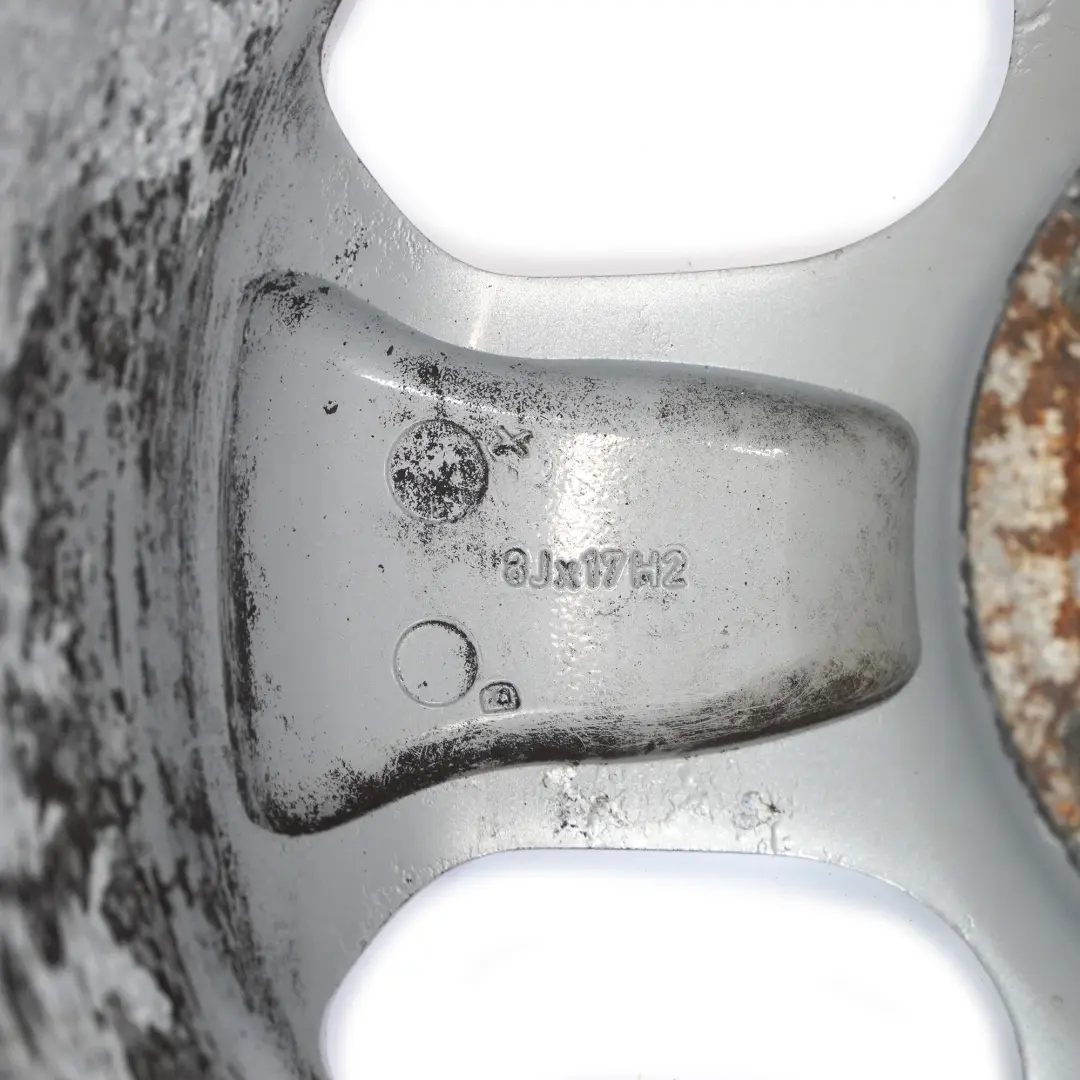 Alloy Wheel Rim 17" ET:52 8J Star Spoke to Mercedes ML W163 Silver with Part number A1634013202 Mercedes ML W163 Silver Alloy Wheel Rim 17" ET:52 8J Star Spoke - SKU A1634013202-4 - Part number A1634013202