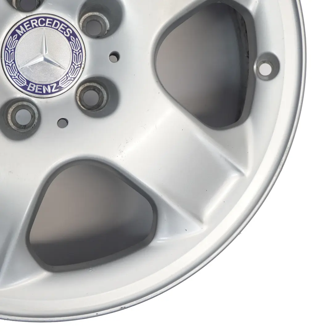 Alloy Wheel Rim 17" ET:52 8J Star Spoke to Mercedes ML W163 Silver with Part number A1634013202 Mercedes ML W163 Silver Alloy Wheel Rim 17" ET:52 8J Star Spoke - SKU A1634013202-4 - Part number A1634013202