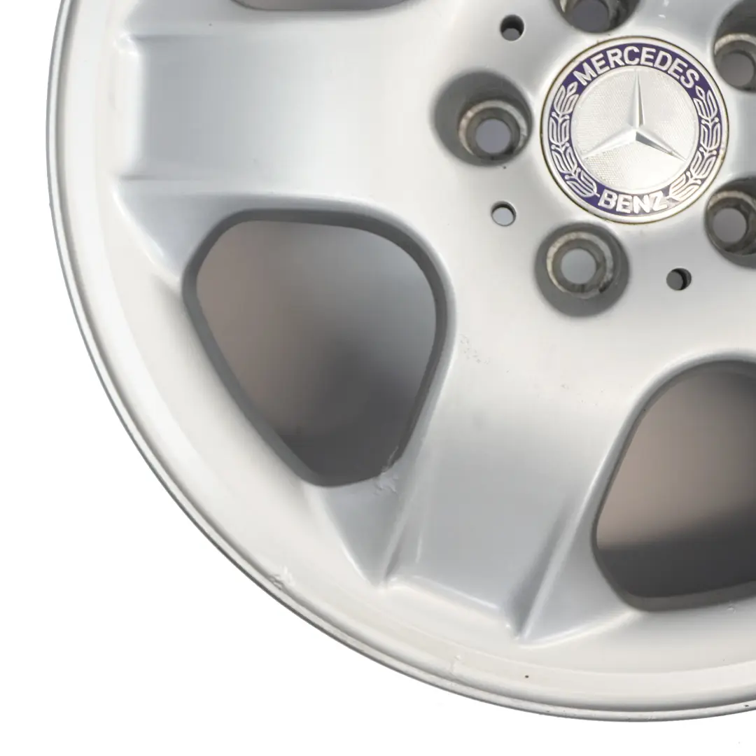 Mercedes ML W163 Silver Alloy Wheel Rim 17" ET:52 8J Star Spoke - SKU A1634013202-4 - Part number A1634013202