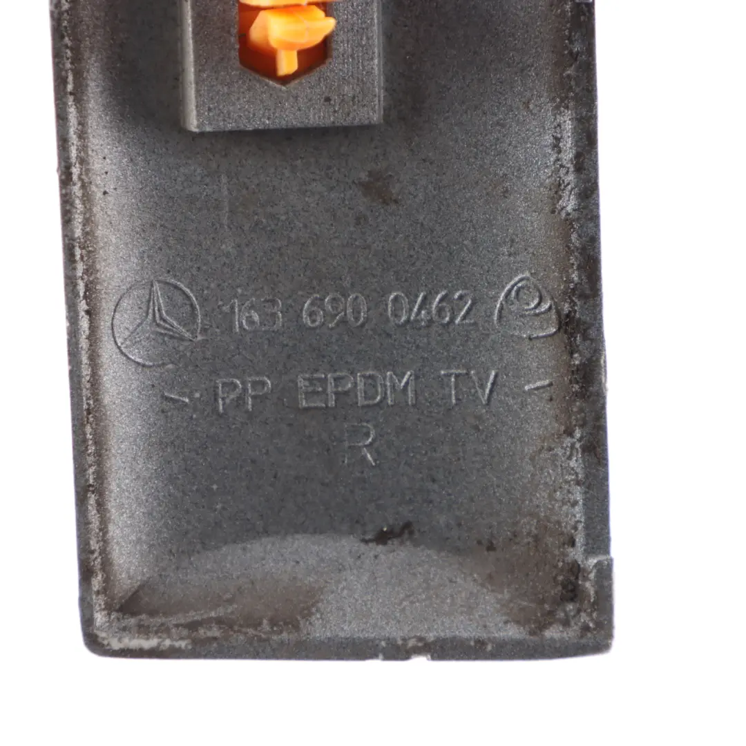 Door Trim Strip Rear Right O/S Brilliant Silver to Mercedes ML W163 with Part number A1636900462 Mercedes ML W163 Door Trim Strip Rear Right O/S Brilliant Silver - SKU A1636900462-BRS - Part number A1636900462