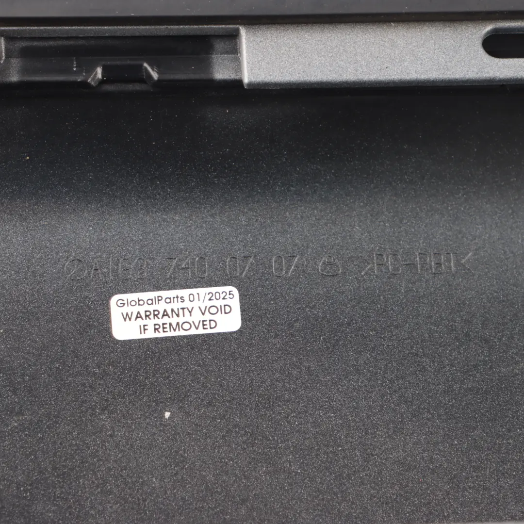  Mercedes-Benz M ML W163 Abdeckung Zierleiste Heckklappe Teallite Blue Blau 353 - SKU A1637400770-BRS - Teilenummer A1637400770