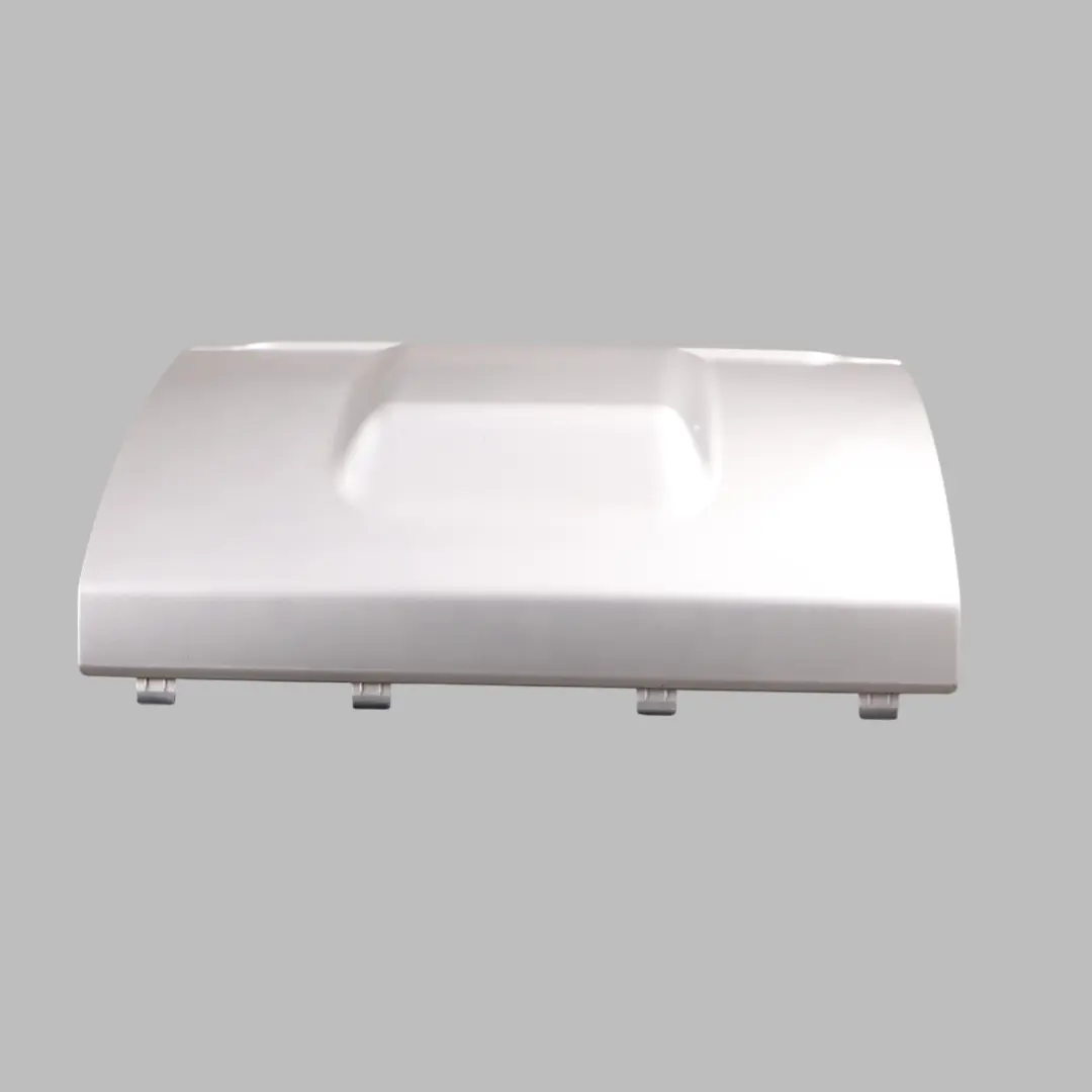 Mercedes ML W163 Rear Bumper Cover Hitch Trim Panel Brilliant Silver - SKU A1638801205-BRS - Part number A1638801205