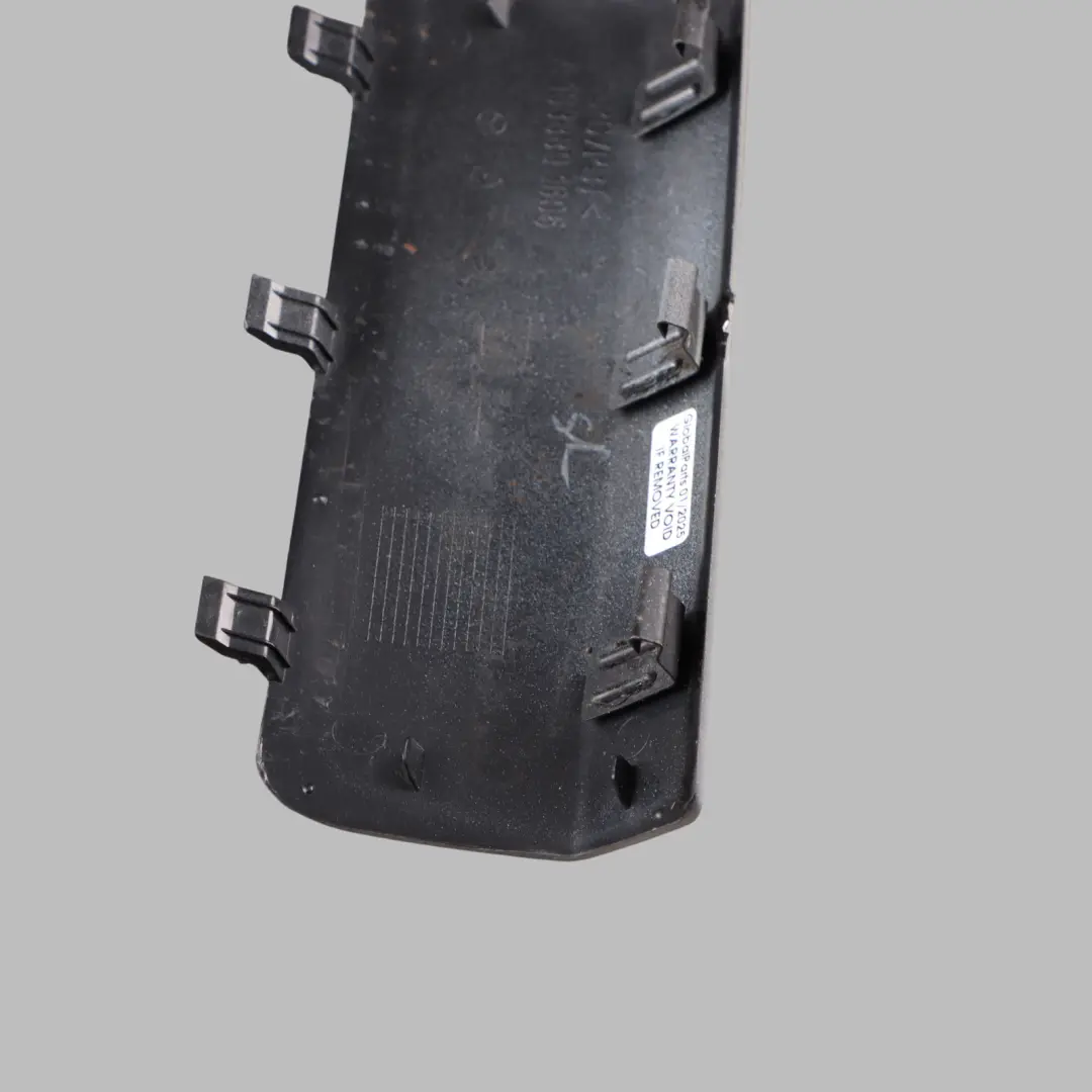 Mercedes ML W163 Right Rear O/S Bumper Tow Cover Brilliant Silver - SKU A1638801605-BRS - Part number A1638801605