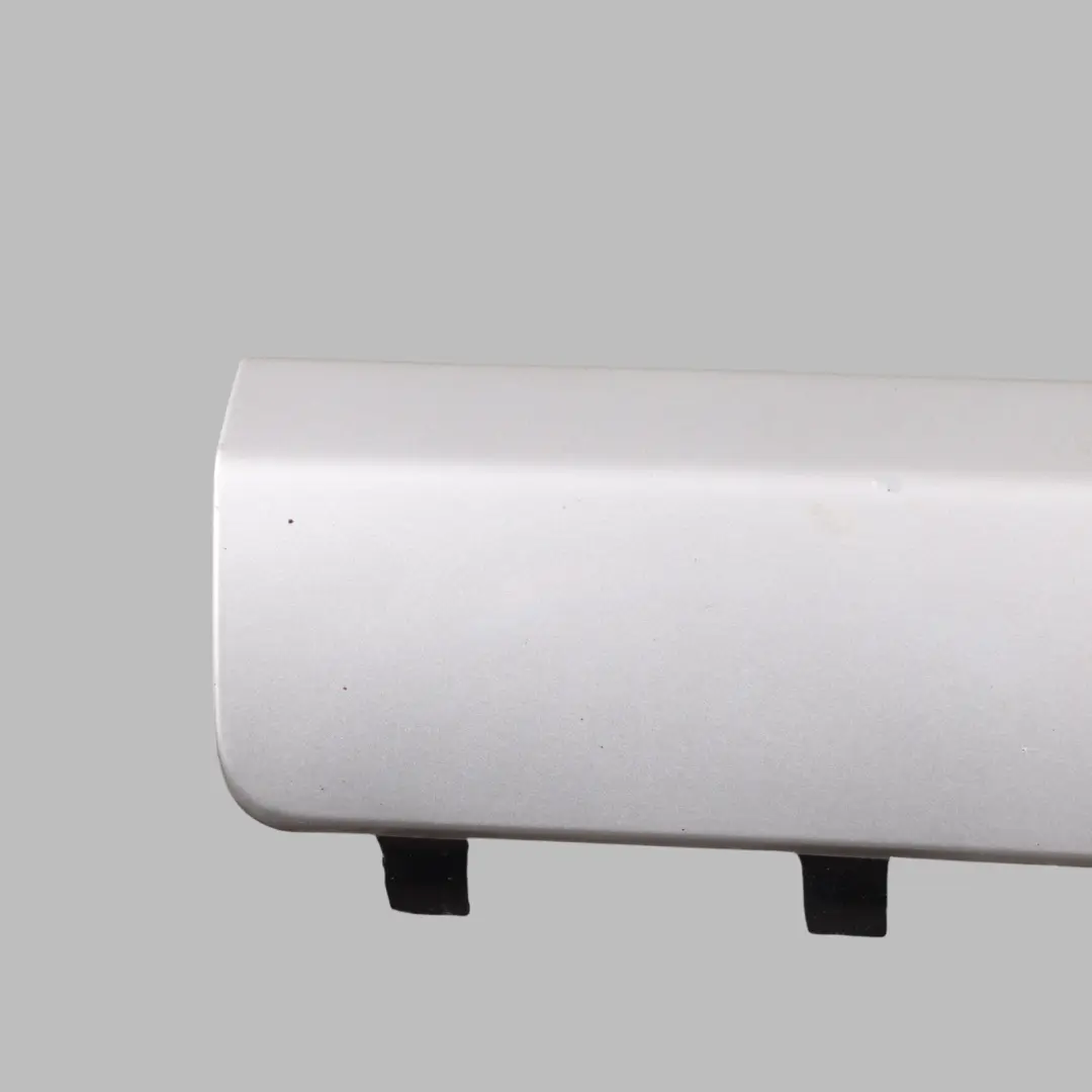 Right Rear O/S Bumper Tow Cover Brilliant Silver to Mercedes ML W163 with Part number A1638801605 Mercedes ML W163 Right Rear O/S Bumper Tow Cover Brilliant Silver - SKU A1638801605-BRS - Part number A1638801605