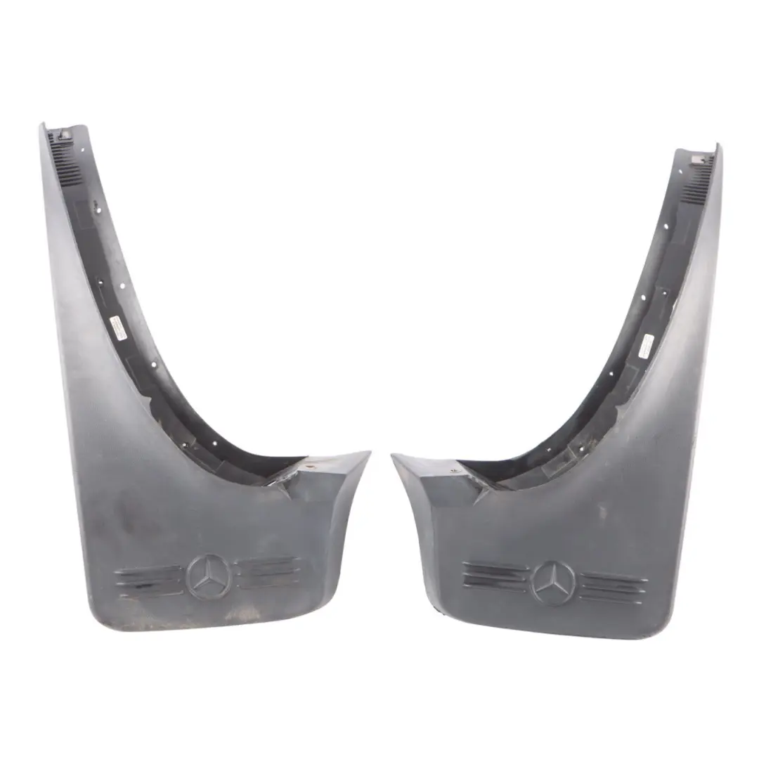 Mercedes-Benz ML W163 Rear Fender Mud Flap Splash Guard Set to with Part number A1638901378 Mercedes-Benz ML W163 Rear Fender Mud Flap Splash Guard Set - SKU A1638901378 - Part number A1638901378