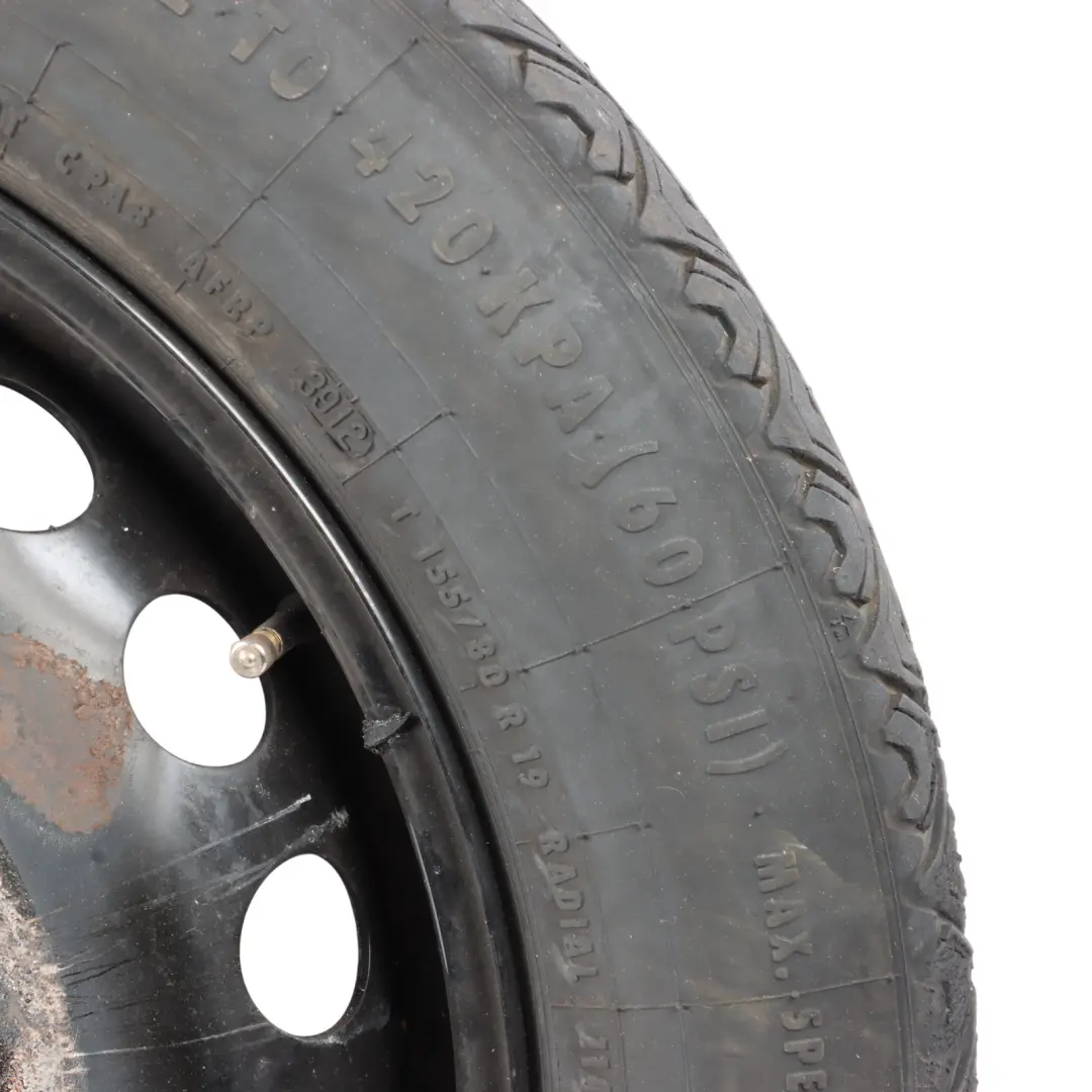 Spare Wheel 4,5J ET:40 Tyre Continental R19 155/80 to Mercedes ML W166 with Part number A1644000102 Mercedes ML W166 Spare Wheel 4,5J ET:40 Tyre Continental R19 155/80 - SKU A1644000102-3 - Part number A1644000102