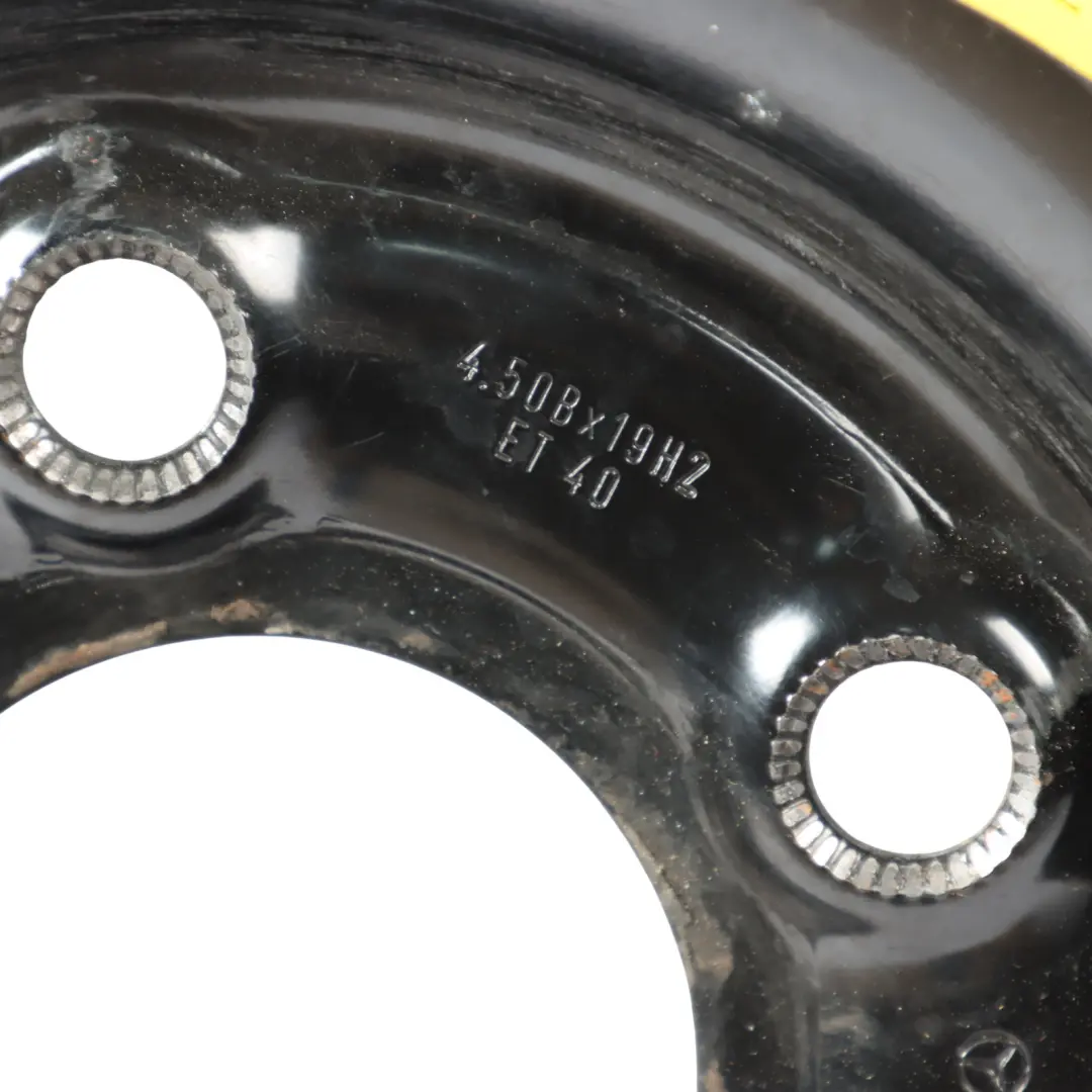 Spare Wheel 4,5J ET:40 Tyre Continental R19 155/80 to Mercedes ML W166 with Part number A1644000102 Mercedes ML W166 Spare Wheel 4,5J ET:40 Tyre Continental R19 155/80 - SKU A1644000102-3 - Part number A1644000102