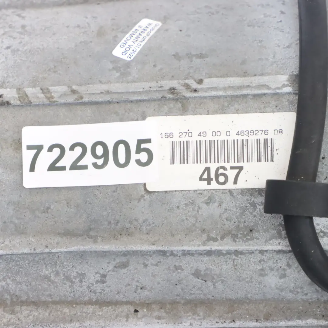 Caja cambios automática 722.905 1662704900 GARANTÍA para Mercedes ML W166 63 AMG con número de pieza A1662705500 Mercedes ML W166 63 AMG Caja cambios automática 722.905 1662704900 GARANTÍA - SKU A1662705500 - Número de pieza A1662705500