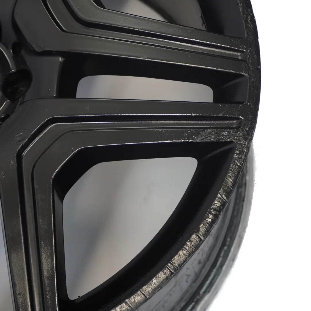 Schwarz Alufelge 21" Doppelspeiche 10J ET56 für Mercedes ML W166 AMG mit Teilenummer A1664012302 Mercedes ML W166 AMG Schwarz Alufelge 21" Doppelspeiche 10J ET56 - SKU A1664012302-2 - Teilenummer A1664012302