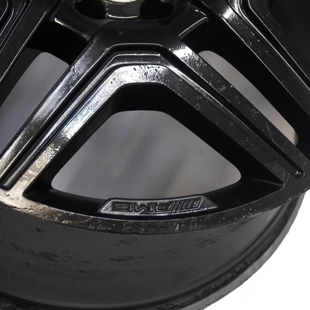 Llanta Aleación Negra 21" Doble Radio 10J ET56 para Mercedes ML W166 AMG con número de pieza A1664012302 Mercedes ML W166 AMG Llanta Aleación Negra 21" Doble Radio 10J ET56 - SKU A1664012302-2 - Número de pieza A1664012302