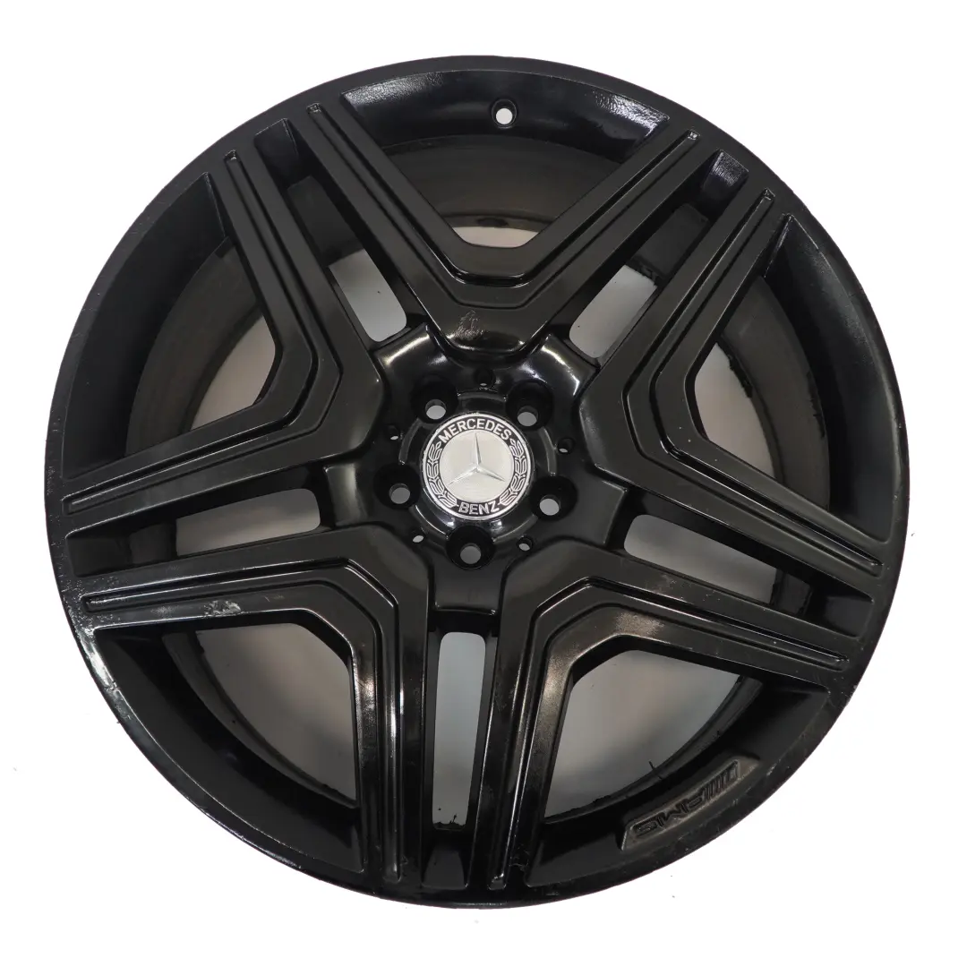 Mercedes ML W166 AMG Black Alloy Wheel Rim 21" Double Spoke 10J ET56 - SKU A1664012302-3 - Part number A1664012302