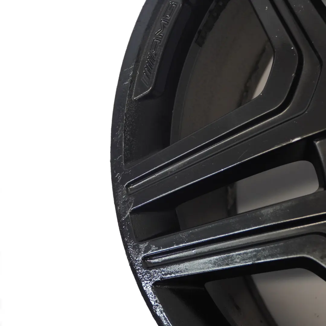 Alloy Wheel Rim 21" Double Spoke 10J ET56 to Mercedes ML W166 AMG Black with Part number A1664012302 Mercedes ML W166 AMG Black Alloy Wheel Rim 21" Double Spoke 10J ET56 - SKU A1664012302-4 - Part number A1664012302