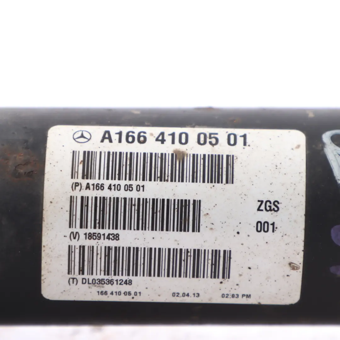 M278 V8 Benzin Vorderachse Kardanwelle für Mercedes ML W166 GL X166 M157 mit Teilenummer A1664100501 Mercedes ML W166 GL X166 M157 M278 V8 Benzin Vorderachse Kardanwelle - SKU A1664100501 - Teilenummer A1664100501