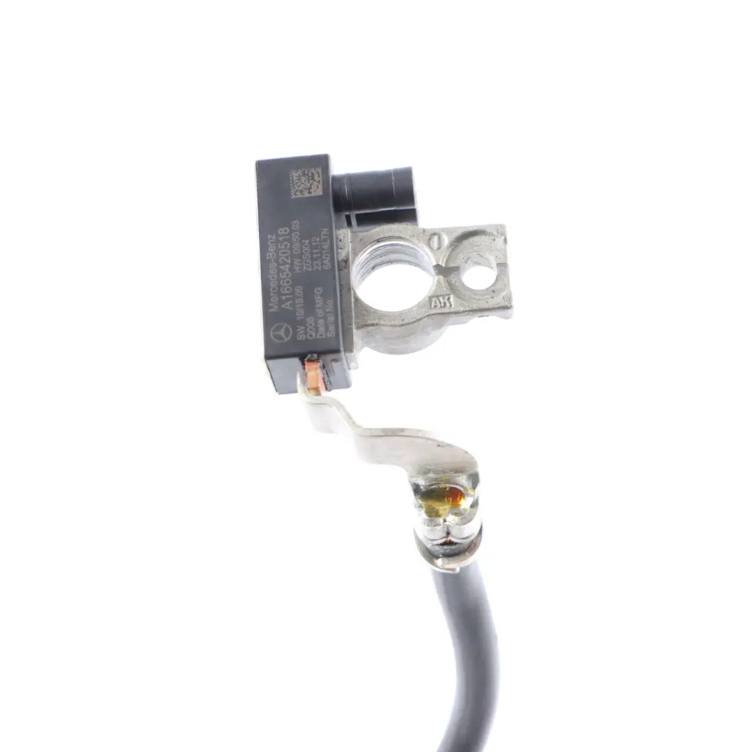  Negative Cable Mercedes W169 W204 W212 Battery Boot Negative Lead Sensor - SKU A1665420218 - Part number A1665420218