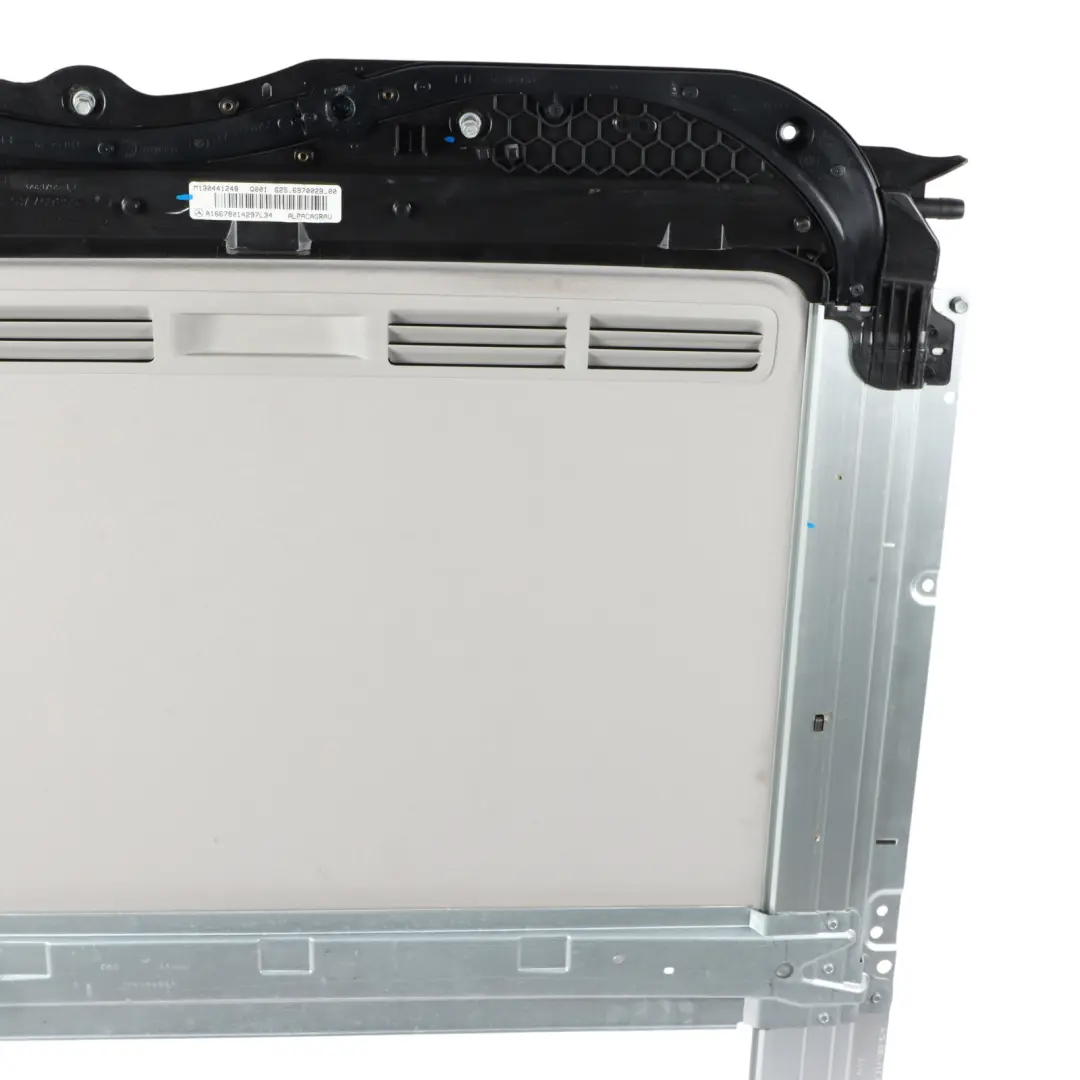 Sunroof Sliding Roof Mechanism Assembly Window Glass to Mercedes W166 with Part number A1667800129 Mercedes W166 Sunroof Sliding Roof Mechanism Assembly Window Glass - SKU A1667800129 - Part number A1667800129