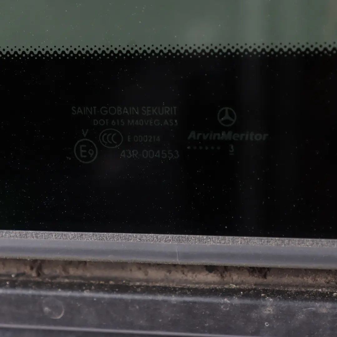 Mercedes W166 Sunroof Sliding Roof Mechanism Assembly Window Glass - SKU A1667800129 - Part number A1667800129