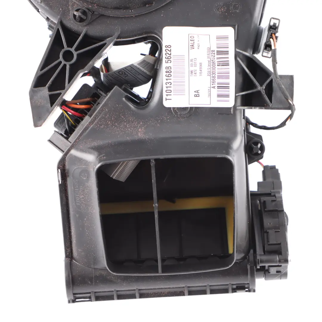 Mercedes W166 Heater Blower Radial Motor Fan Centre Console - SKU A1668300008 - Part number A1668300008