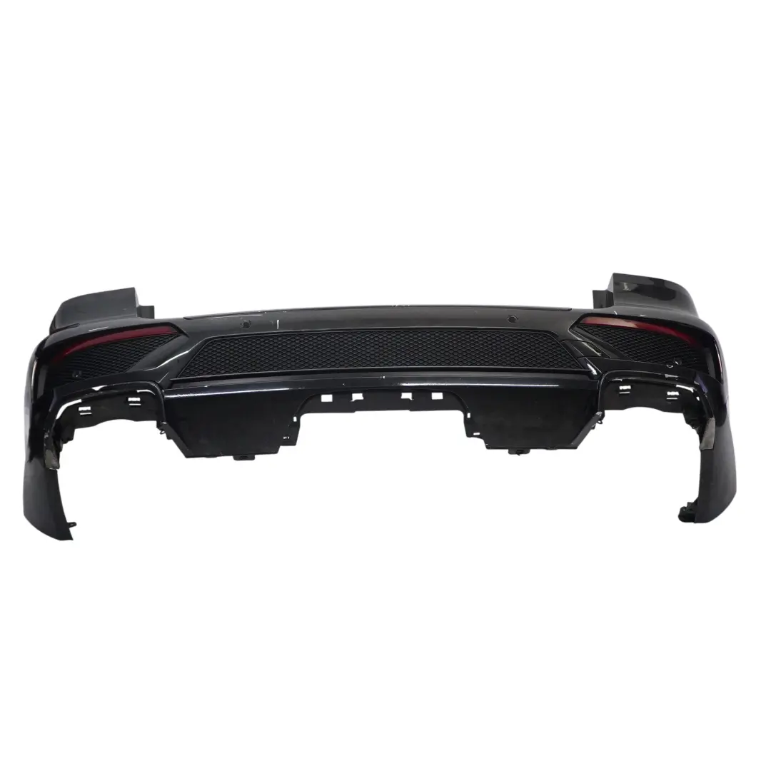 Bumper Rear AMG Trim Panel ML 63 Covering Obsidian Black - 197 to Mercedes W166 with Part number A1668855425 Mercedes W166 Bumper Rear AMG Trim Panel ML 63 Covering Obsidian Black - 197 - SKU A1668855425-OB - Part number A1668855425