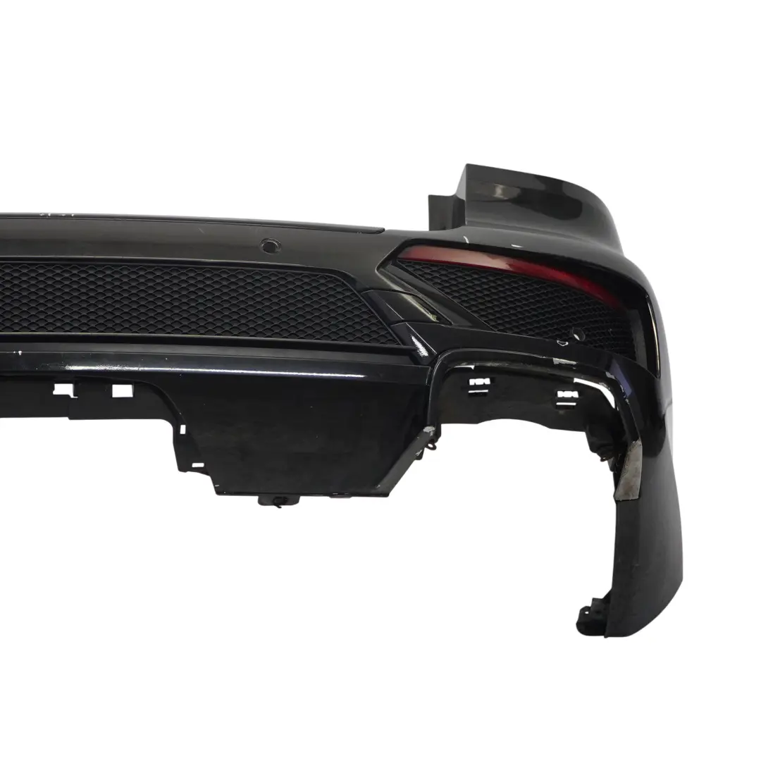 Bumper Rear AMG Trim Panel ML 63 Covering Obsidian Black - 197 to Mercedes W166 with Part number A1668855425 Mercedes W166 Bumper Rear AMG Trim Panel ML 63 Covering Obsidian Black - 197 - SKU A1668855425-OB - Part number A1668855425