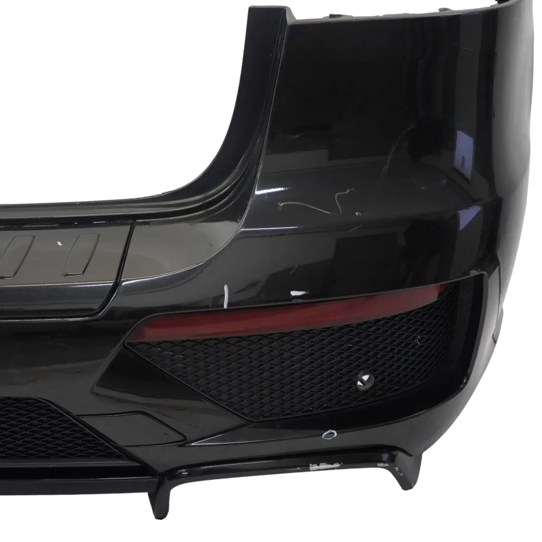 Bumper Rear AMG Trim Panel ML 63 Covering Obsidian Black - 197 to Mercedes W166 with Part number A1668855425 Mercedes W166 Bumper Rear AMG Trim Panel ML 63 Covering Obsidian Black - 197 - SKU A1668855425-OB - Part number A1668855425