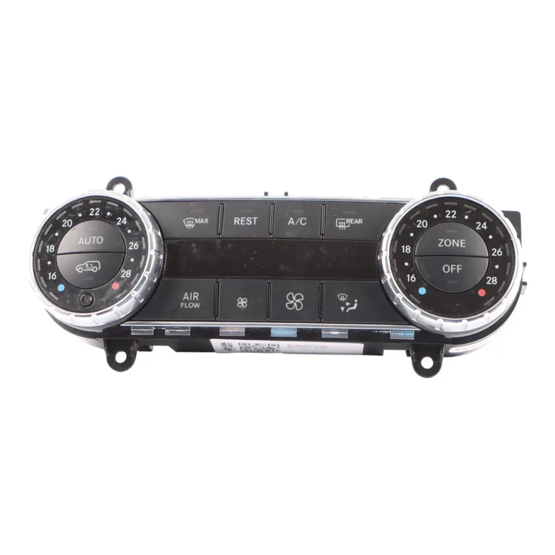 Conditioning A/C Control Panel Switch to Mercedes W166 Air with Part number A1669007108 Mercedes W166 Air Conditioning A/C Control Panel Switch - SKU A1669007108 - Part number A1669007108