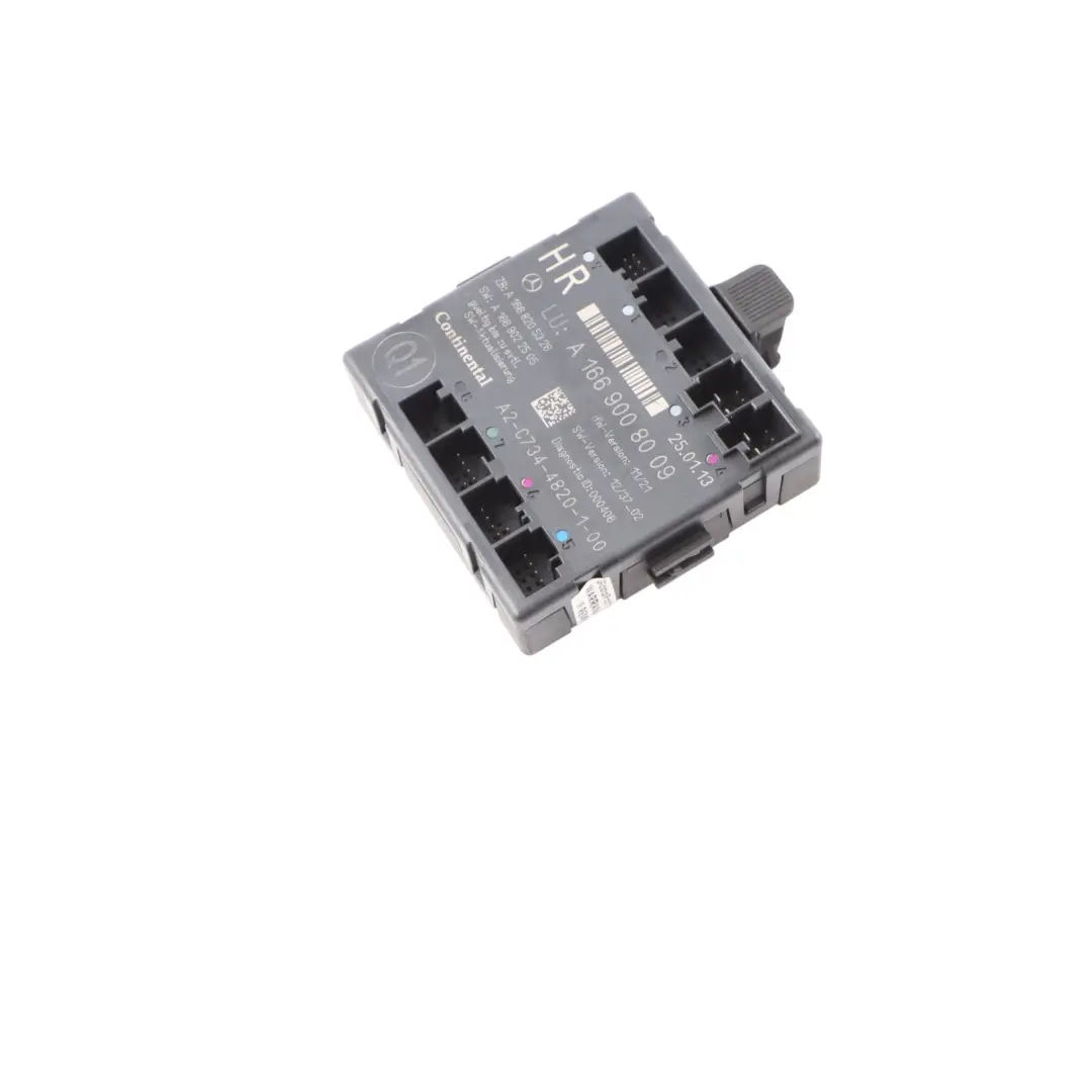 Mercedes GLE W166 Rear Door Wiring Control Module Right O/S Unit ECU - SKU A1669008009 - Part number A1669008009