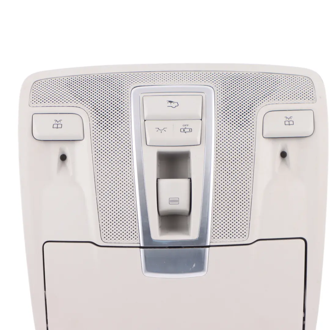 Front Interior Roof Reading Light Lamp Unit Beige to Mercedes ML W166 with Part number A1669062401 Mercedes ML W166 Front Interior Roof Reading Light Lamp Unit Beige - SKU A1669062401 - Part number A1669062401