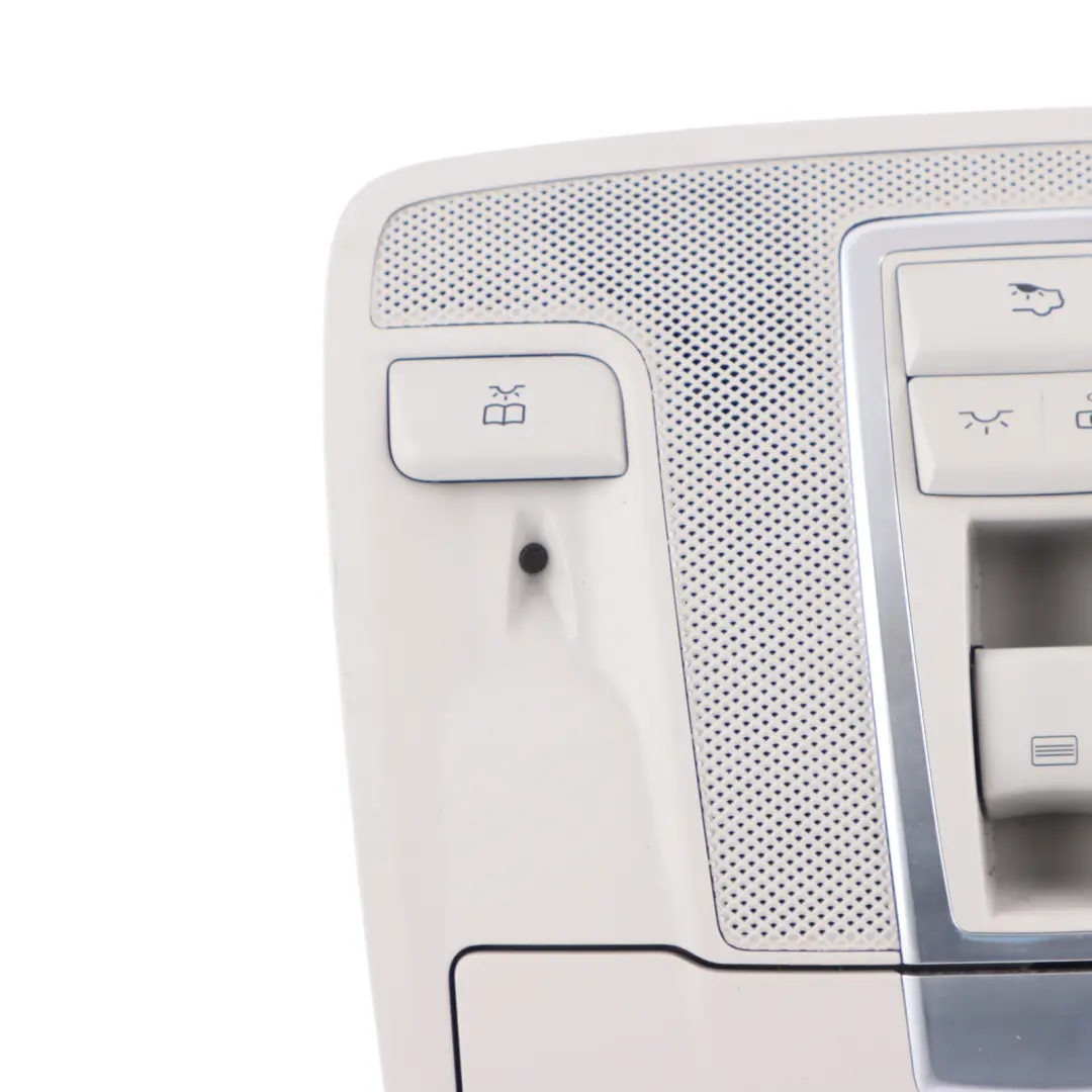 Front Interior Roof Reading Light Lamp Unit Beige to Mercedes ML W166 with Part number A1669062401 Mercedes ML W166 Front Interior Roof Reading Light Lamp Unit Beige - SKU A1669062401 - Part number A1669062401