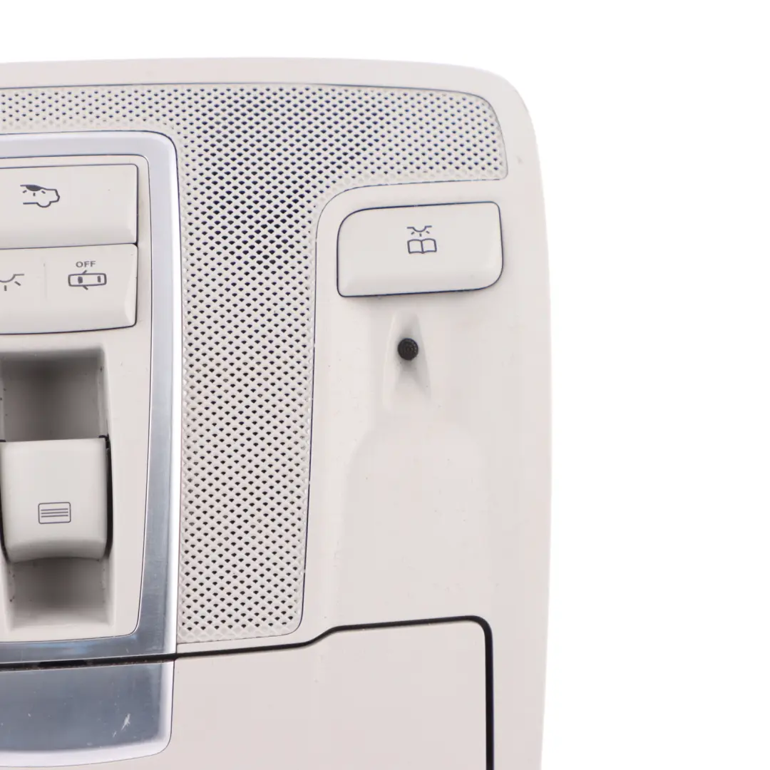 Front Interior Roof Reading Light Lamp Unit Beige to Mercedes ML W166 with Part number A1669062401 Mercedes ML W166 Front Interior Roof Reading Light Lamp Unit Beige - SKU A1669062401 - Part number A1669062401